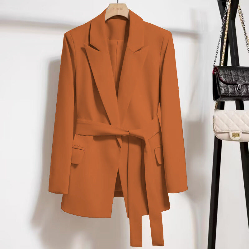 Womens Lace-Up Slimming, Elegant And Stylish Blazer