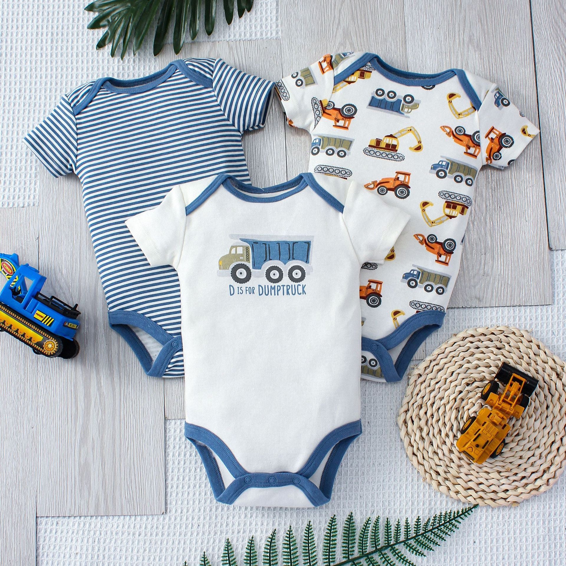 Baby's Jumpsuit Fashion Three-piece Suit