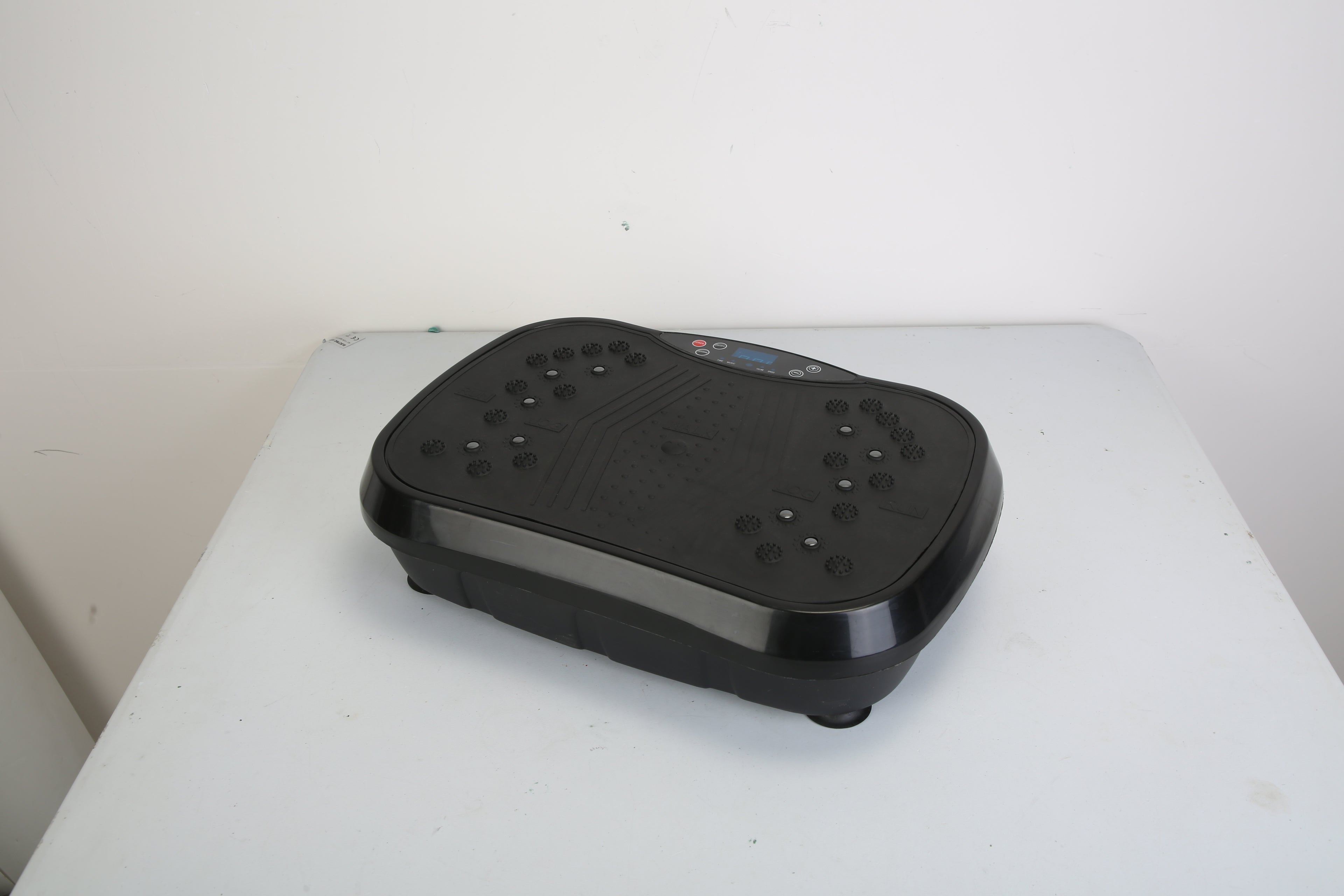 1Pc Vibration Exercise Machine Vibrating Plate Platform Whole Body Fitness Vibration Workout Equipment With 120 Speeds 1-20Mins Timer Resistant Bands Remote Control 330LBS Max Load