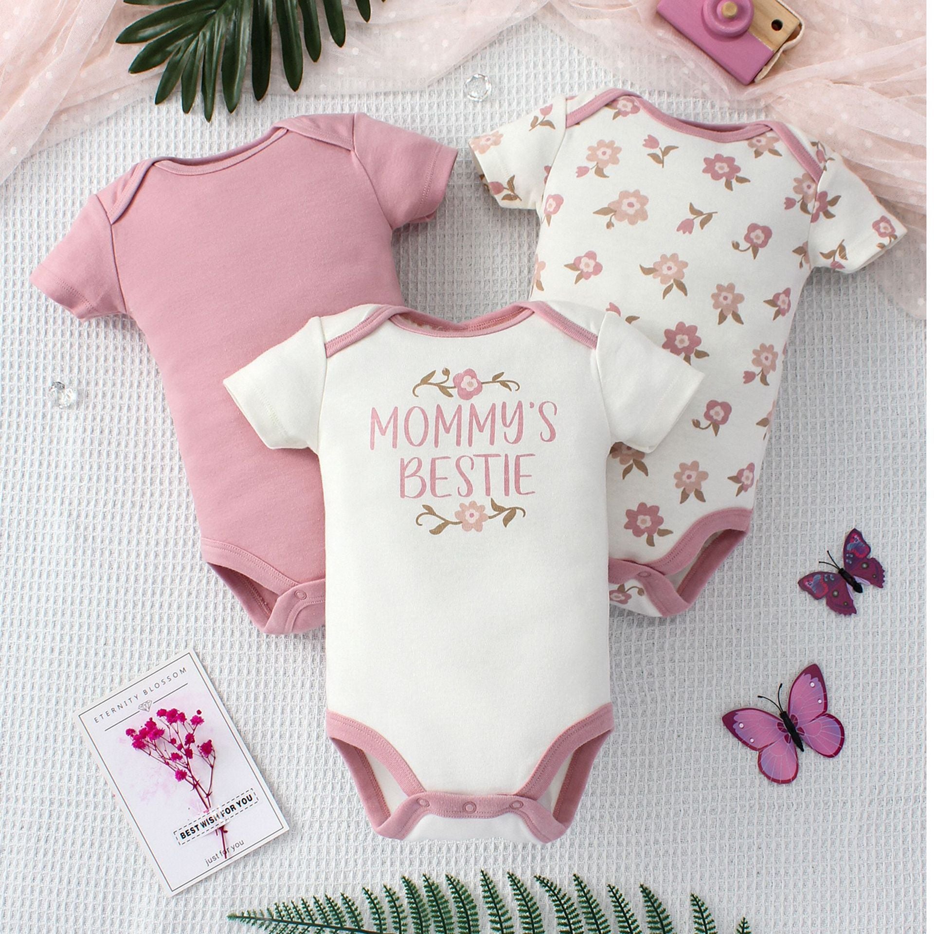 Baby's Jumpsuit Fashion Three-piece Suit