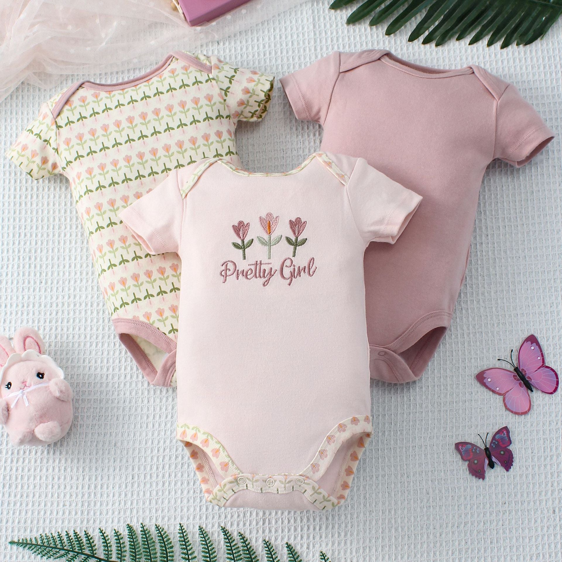 Baby's Jumpsuit Fashion Three-piece Suit