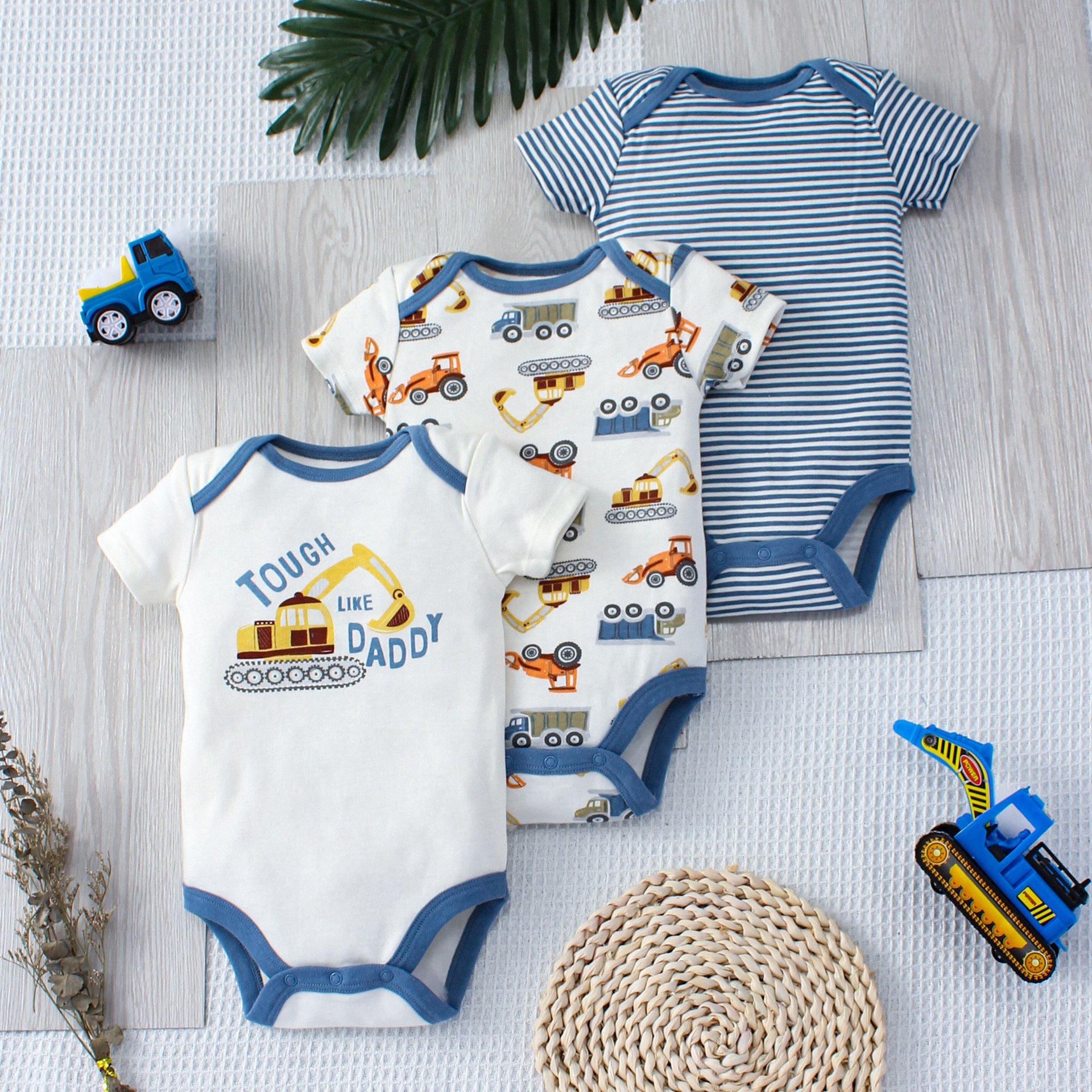 Baby's Jumpsuit Fashion Three-piece Suit
