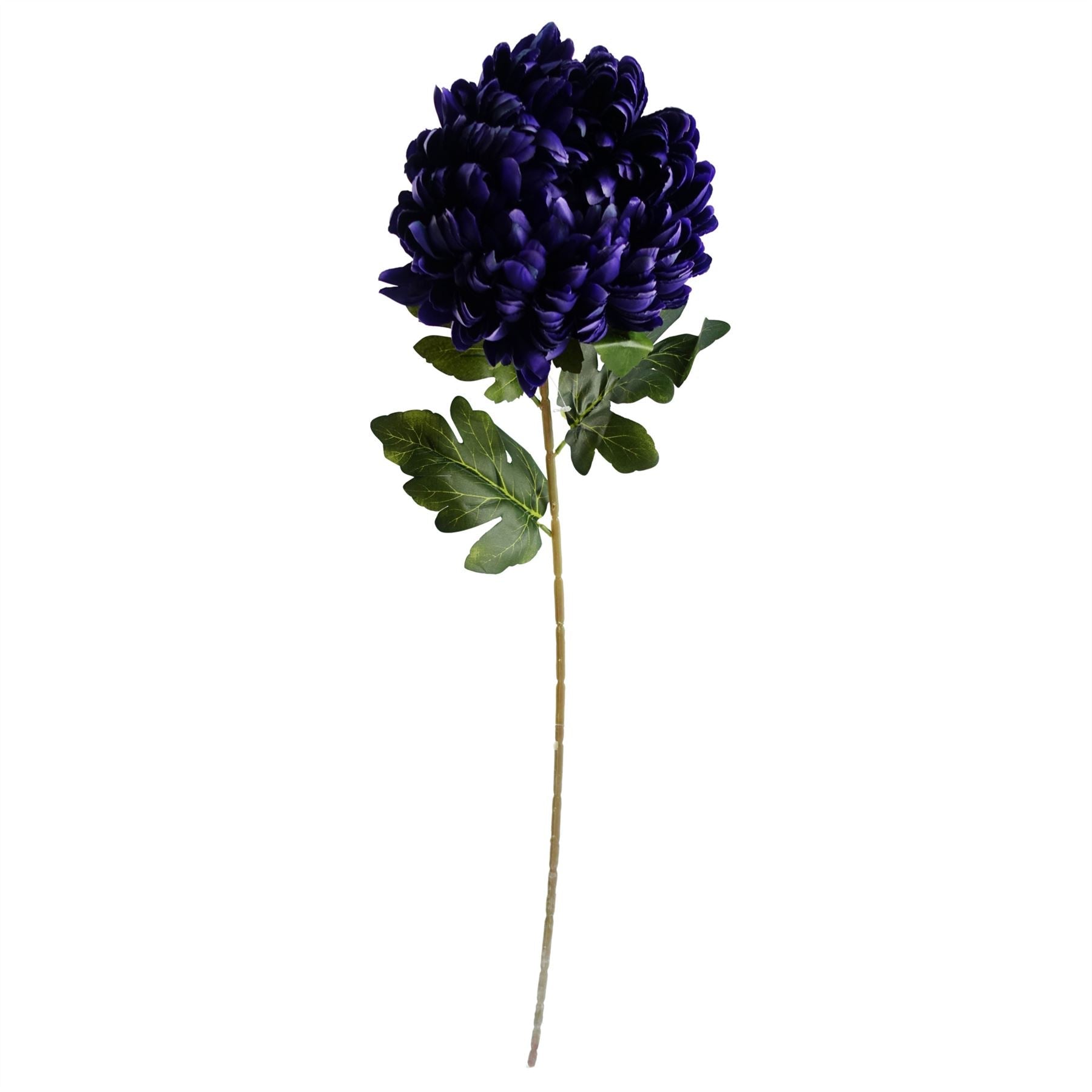 Artificial Flowers Extra Large Reflex Chrysanthemum - Purple 75cm-3