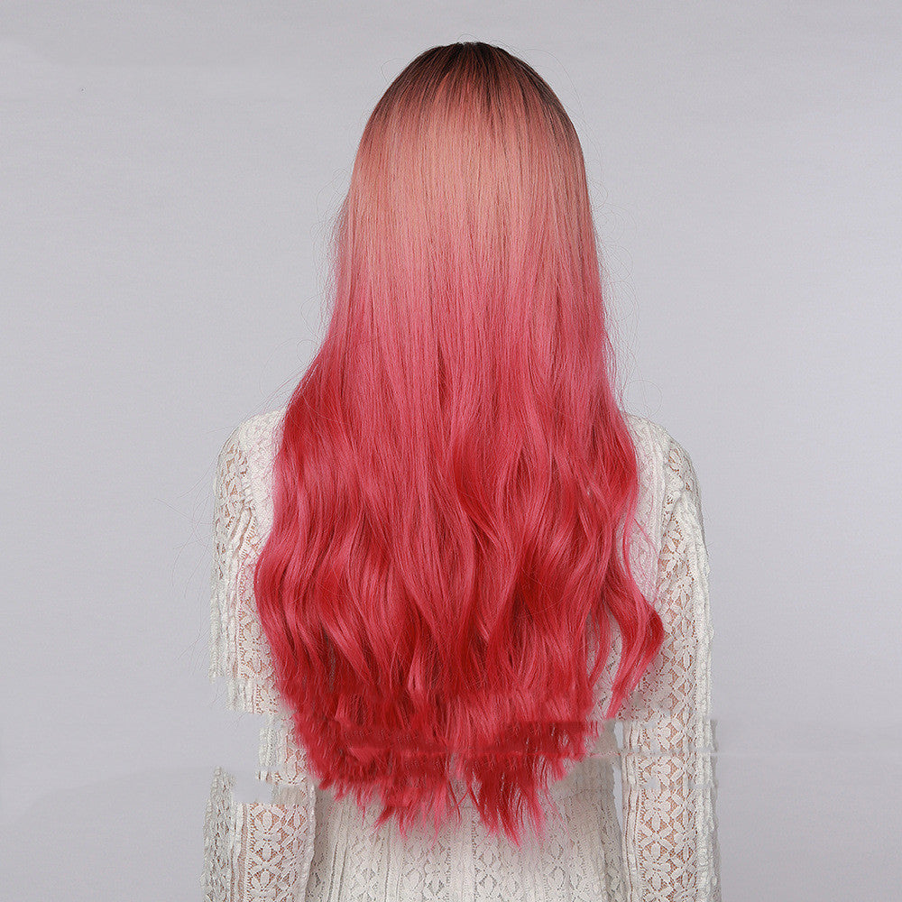 American Style Synthetic Long Curly Hair Wig-2