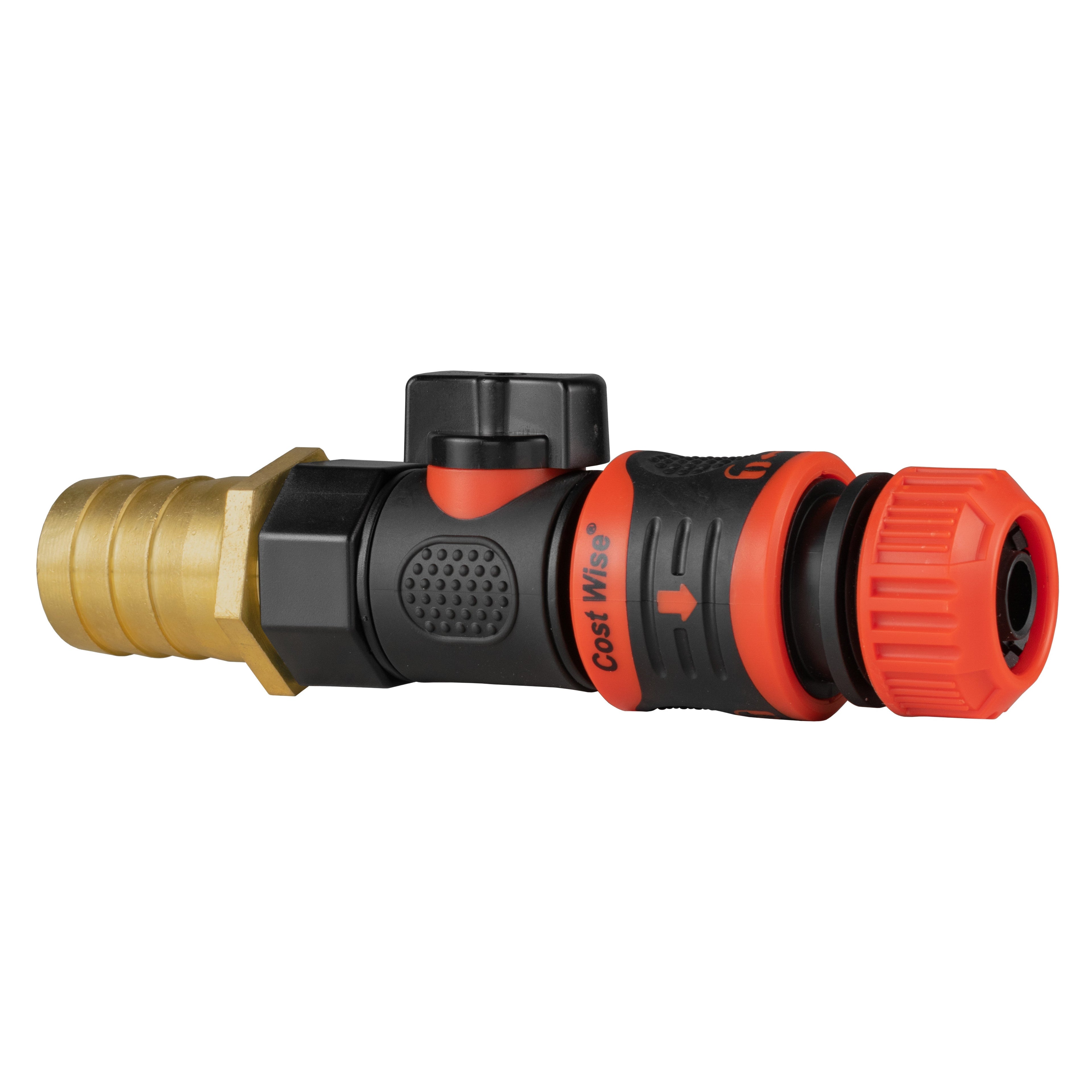 25mm Brass Barb with BSPF-Quick Connect Valve & Hose Connector Lock-3