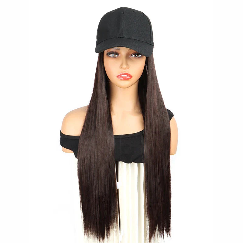 24 Inch Synthetic Long Straight Wig for Women-7