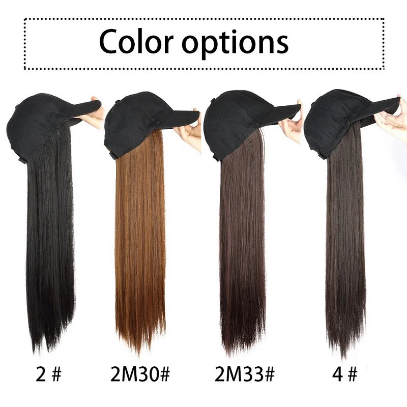 24 Inch Synthetic Long Straight Wig for Women-1