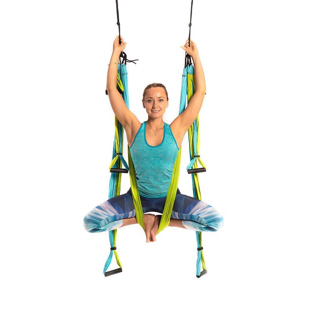 Aerial Yoga Hammock Handstand Home