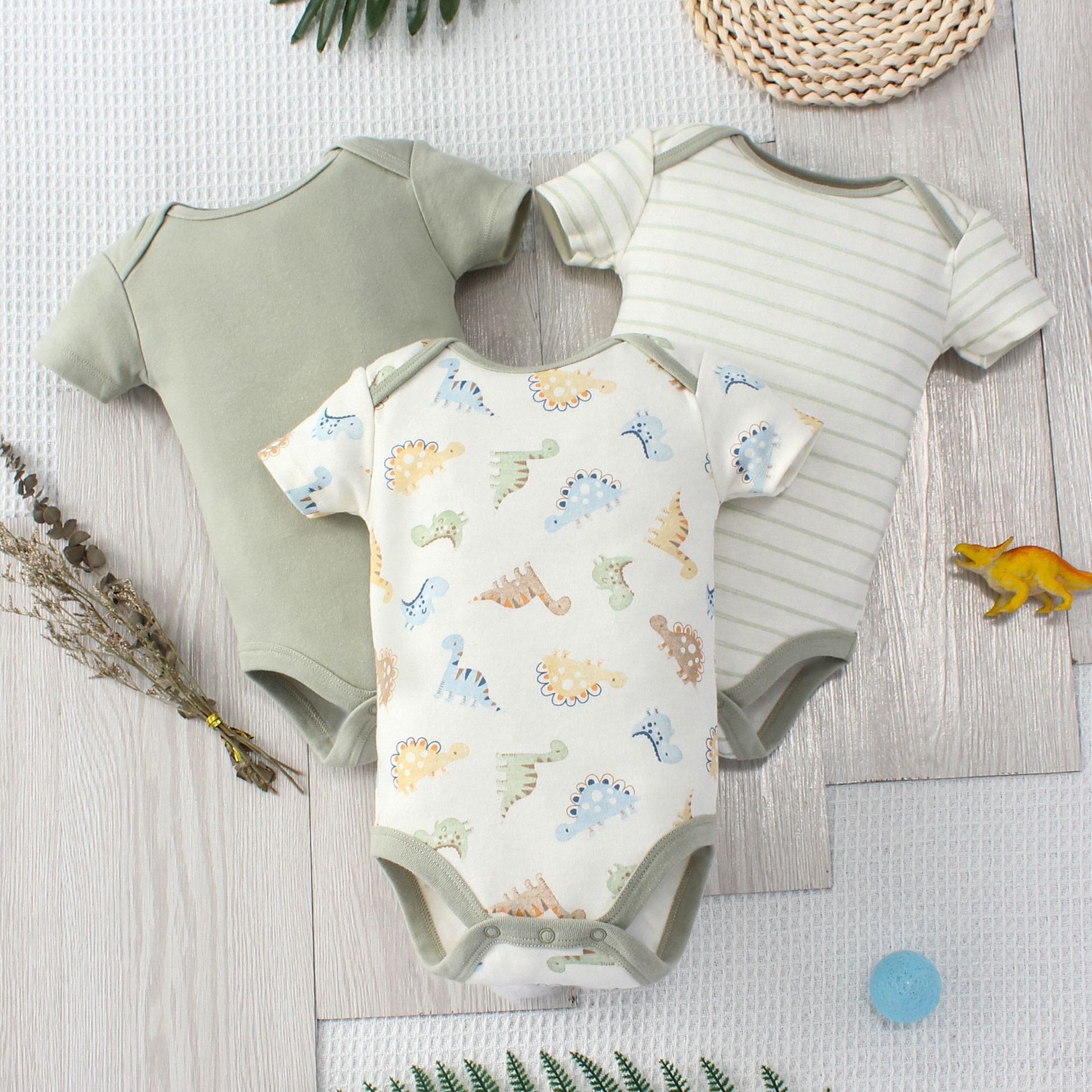 Baby's Jumpsuit Fashion Three-piece Suit