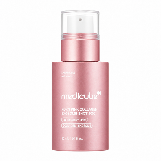 Medicube – PDRN Pink Collagen Exosome Shot Ampoule 2000, 30ml