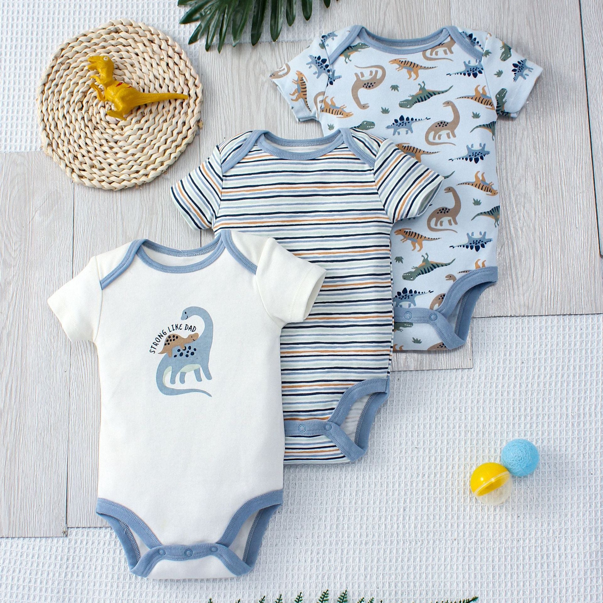 Baby's Jumpsuit Fashion Three-piece Suit