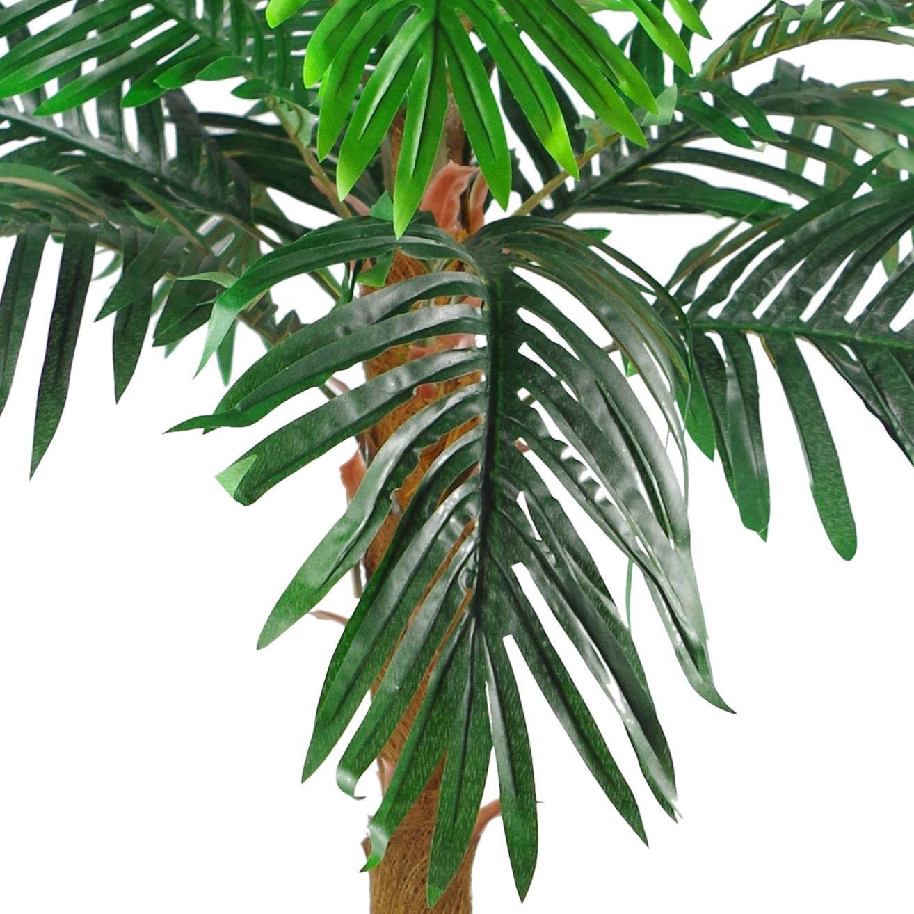 Artificial Palm Tree 130cm Brown Trunk Princess Palm-2