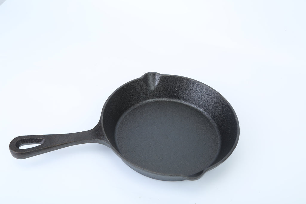 3Pcs Pre-Seasoned Cast Iron Skillet Set 6in 8in 10in Non-Stick Oven Safe Cookware Heat-Resistant Frying Pan For Frying Cooking Baking