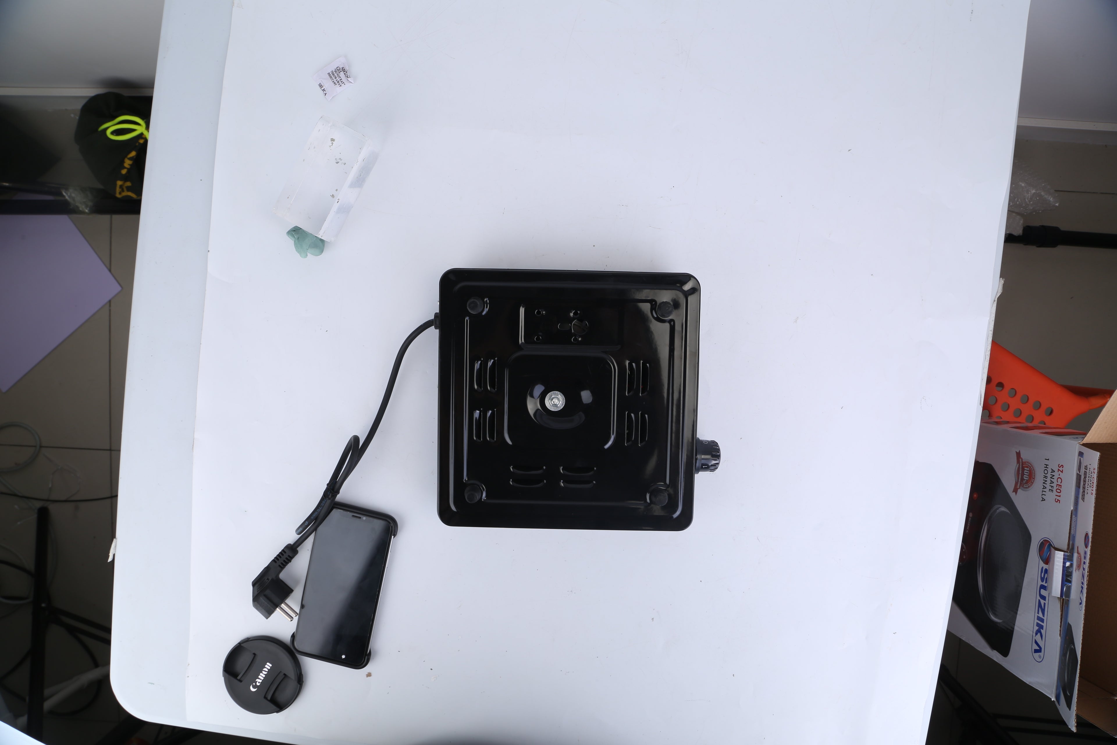 1500W Electric Single Burner Portable Heating Hot Plate Stove Countertop RV Hotplate With Non Slip Rubber Feet 5 Temperature Adjustments