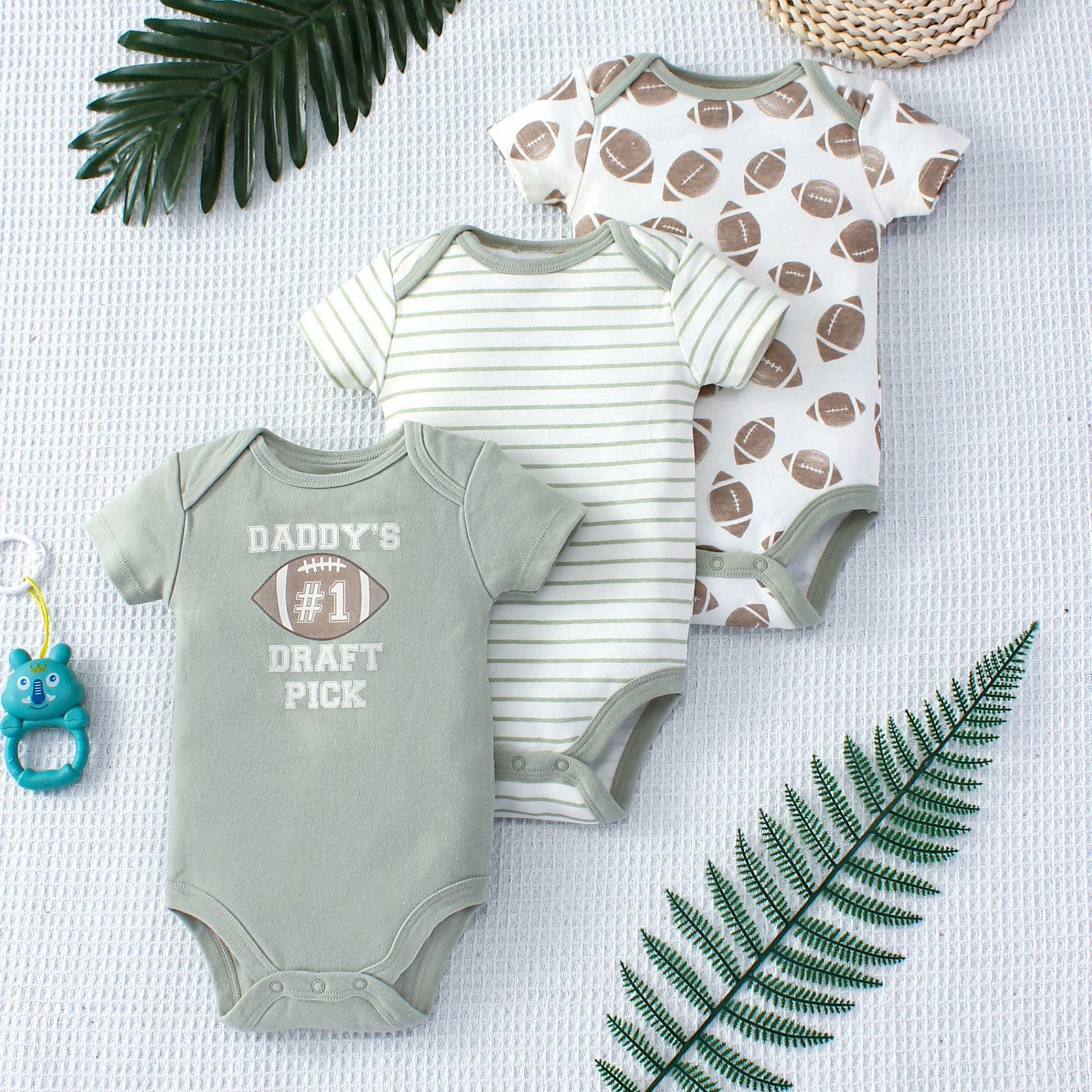 Baby's Jumpsuit Fashion Three-piece Suit