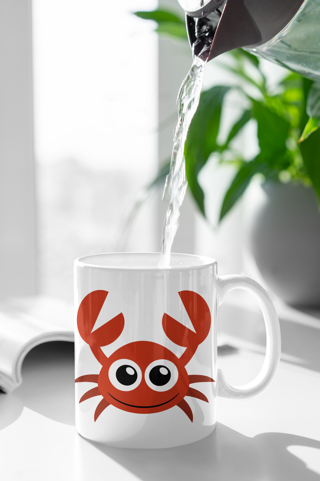 Adorable Whale Sea Animal Personalised Your Name Gift Mug-1